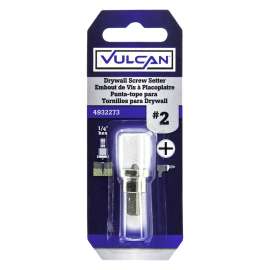 Vulcan 303331OR Drywall Screw Setter, Countersink Drive, Universal Shank