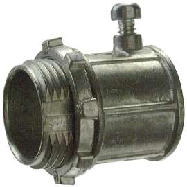 Halex 12115 Concretetight, Set-Screw Connector, Zinc