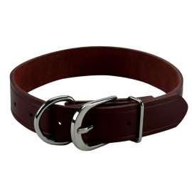 Boss Pet PDQ 30019 Hunting Collar, 19 in L Collar, 1 in W Collar, Leather, Brown