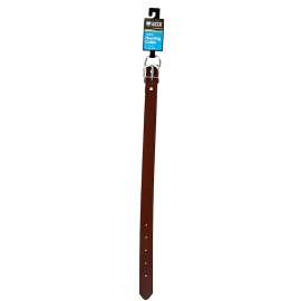 Boss Pet PDQ 30021 Hunting Collar, 21 in L Collar, 1 in W Collar, Leather, Brown