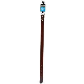 Boss Pet PDQ 30023 Hunting Collar, 23 in L Collar, 1 in W Collar, Leather, Brown
