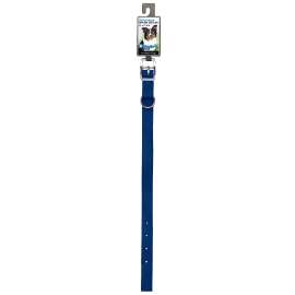 Boss Pet PDQ 2971602 Dog Collar, 16 in L Collar, 3/4 in W Collar, Nylon, Blue