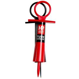 HANDy 9302-CC Tube Sealer, Plastic/Polypropylene, Black/Red