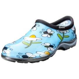 Sloggers 5120BEEBL-10 Rain and Garden Boots, 10, Bee, Blue