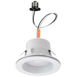 ETI Color Preference Series 53805102 Downlight with Night Light Trim, 10.5 W, 120 VAC, LED Lamp