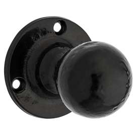 National Hardware N166-002 Pull Only Door Knob, 1-11/16 in Dia Knob, Steel