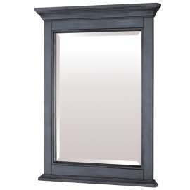 Foremost Brantley Series BABM2432 Framed Mirror, Rectangular, 24 in W, 32 in H, Wood Frame, Wall Mounting