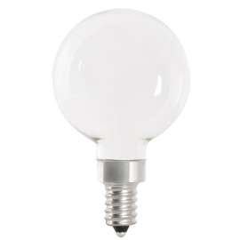 Feit Electric BPG1660W927CAFIL2 LED Light Bulb, G16.5 Mini Globe Lamp, 60 W Equivalent, E12 Candelabra Lamp Base, Frost