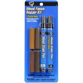 Plastic Wood 7079804100 Wood Finish Repair Kit, Wood Tones, 4 oz