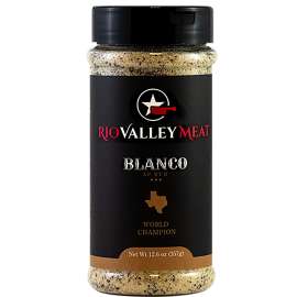 RIO VALLEY MEAT OW91000 BBQ Rub, Blanco AP Flavor, 12.2 oz Bottle