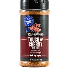 BBQ SPOT OW85131 3-Little Pigs Touch of Cherry BBQ Rub, 16 oz