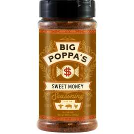 Big Poppa's OW86400-C BBQ Rub, Sweet Money Flavor, 14 oz Shaker