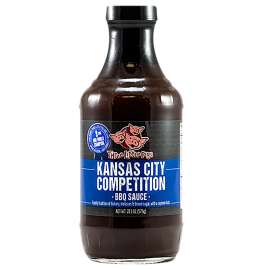 BBQ SPOT OW85502 3-Little Pigs Competition BBQ Sauce, 16 oz