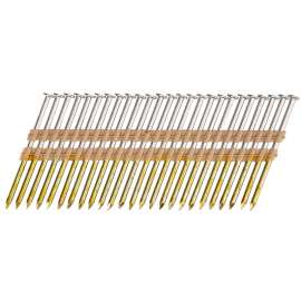 ProFIT 0710185 Collated Nail, 3 in L, 304 Stainless Steel, Round Head, Smooth Shank