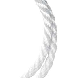 BARON 54602 Rope, 3/16 in Dia, 1000 ft L, Nylon, White