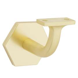 National Hardware Powell N830-534 Handrail Bracket, 150 lb, Steel/Zinc, Brushed Gold