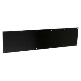 National Hardware N270-352 Kickplate, 34 in L, 8 in W, 0.04 in Gauge, Aluminum, Matte
