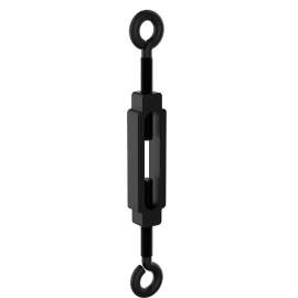 National Hardware N820-117 Turnbuckle, 45 lb Working Load, 3/16 in Thread, Eye, Eye, 5-1/2 in Take-Up, Steel