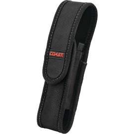 Coast 21349 Flashlight Sheath, Black, For: A25R, HP7R, TX40 and G26 Flashlights