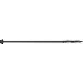 Camo 0365280 Structural Screw, 5/16 in Thread, 12 in L, Hex Head, Hex Drive, Sharp Point, PROTECH Ultra 4 Coated, 10