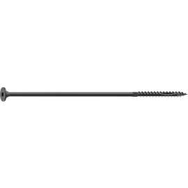 Camo 0366274 Structural Screw, 5/16 in Thread, 10 in L, Flat Head, Star Drive, Sharp Point, PROTECH Ultra 4 Coated, 50