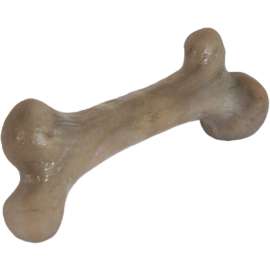 PETMATE BarkBone Natural Instincts 36028 Dog Toy, M, Real Bacon, Chew Toy, Nylon