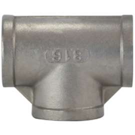 TEE STAINLESS STEEL 1/4IN