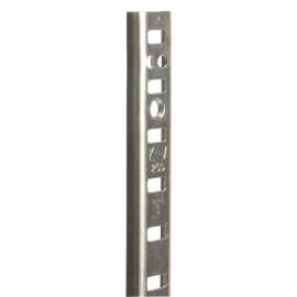 Knape & Vogt 255 255 ZC 96 Mortise-Mount Pilaster Standard 500 lb, Steel, Wall Mounting