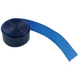 JED POOL TOOLS 60-640-050 Deluxe Transparent Backwash Hose, 50 ft L, Blue