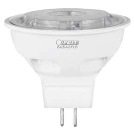 Feit Electric BPBAB/930CA/3 LED Lamp, Track/Recessed, MR16 Lamp, 20 W Equivalent, GU5.3 Lamp Base, Dimmable, Clear
