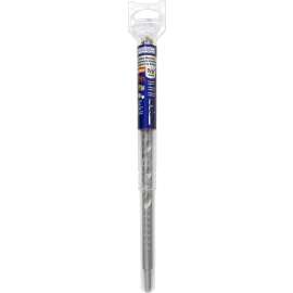 Vulcan Masonry Drill Bit, 3/8 In Dia X 13 In L, Wide Spiral Flutes, Straight Shank, Nickel Chrome Plated