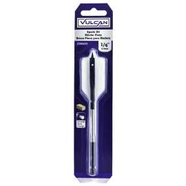 Vulcan Spade Drill Bit, 1/4 In Dia, Hex Shank