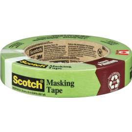 ScotchBlue 2055PCW - 24 MM Masking Tape, 55 m L, 24 mm W, Crepe Paper Backing, Green