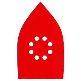 Diablo DCTDET080H05G Sanding Sheet, 6-3/4 in W, 4-3/16 in L, 80 Grit, Coarse, Aluminum Oxide Abrasive