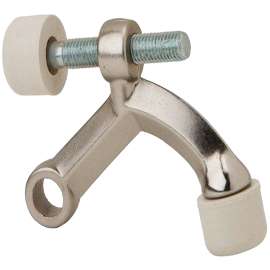 Schlage Ives Series 70A14 Hinge Pin Door Stop, Aluminum, Nickel