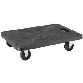 ProSource PFD-1914 Furniture Dolly, 200 lbs, 19-1/2 in W Platform, 14-1/2 in D Platform, Polypropylene Platform