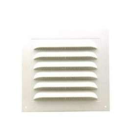 Duraflo 620812 Gable Vent, 13.848 in L, 10.862 in W, Polypropylene, White