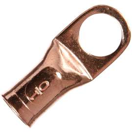 Jandorf 60772 Electrical Lug, 1/0 AWG Wire, 1/2 in Stud, Copper Contact, Brown