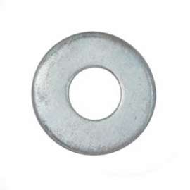 Reliable PWZ38VP Ring Washer, 7/16 in ID, 1 in OD, 1-1/32 in Thick, Steel, Zinc