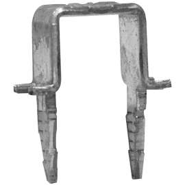 HUBBELL TES1R50 Cable Staple, Galvanized Steel