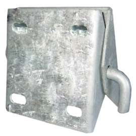 Multinautic 10000 Series 10019 Dock Hinge, 5 x 5 x 1/8 in, Galvanized Steel