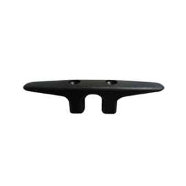 Multinautic 35013 Dock Cleat, 8 in, Screw Mounting, Nylon, Black