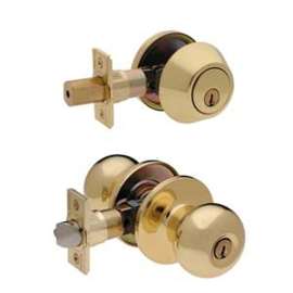Taymor Professional Series 34-FV531436 Deadbolt/Entry Knob Set, 3 Grade, Keyed Alike Key, Stainless Steel, Satin