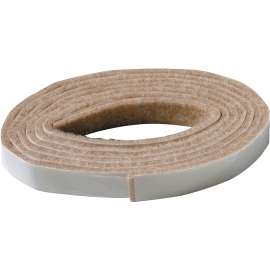 Shepherd Hardware Felt ClothGard Series 9818 Protective Pad Roll, Felt Cloth, Beige, 58 in L, 1/2 in W, Rectangular
