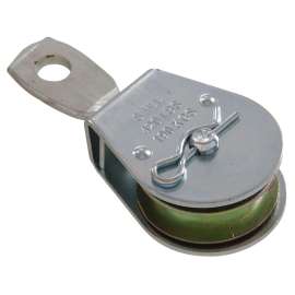 BARON 0171ZD-2 Swivel Eye Single Pulley Block, 2 in Rope