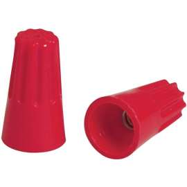 HUBBELL HWCS6C6 Twist On Wire Connector, 22 to 10 AWG Wire, Thermoplastic Housing Material, Red