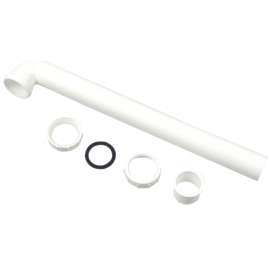 Danco 94014 Waste Arm, 1-1/2 in, Slip, Plastic, White