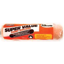 BENNETT SV-38 Roller Refill, 10 mm Thick Nap, 240 mm L, Fabric Cover