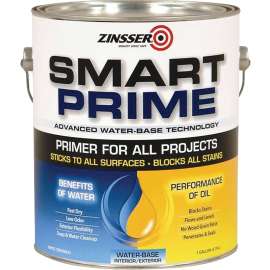 ZINSSER Smart Prime 249729 Primer, White, 1 gal