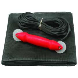 Make-2-Fit P 7515 Screen Door Repair Kit, 36 in W Dimensions, Fiberglass, Charcoal